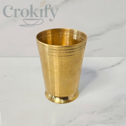 Handmade Pital (Brass) Glass – Traditional Tumbler from Assam 1P